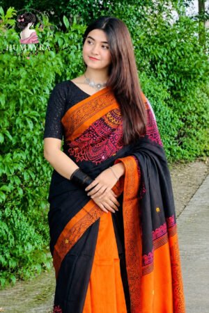 প্রিমিয়াম ডলার ধুপিয়ান শাড়ি