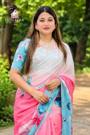 প্রিমিয়াম চান্দেরী সিল্ক শাড়ি